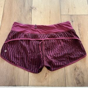 Lululemon speed up shorts 2.5